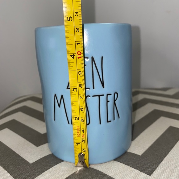 RAE DUNN CANDLE “ZEN MASTER” CRYSTAL MARINE SCENTED 13.2 OZ BLUE CERAMIC  NEW - Picture 6 of 6